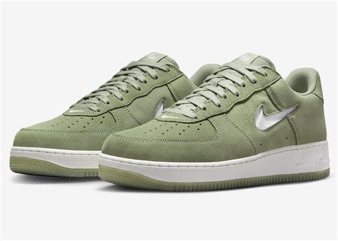 nike air jewel velvet groen|Air Force 1 Jewel 'Color Of The Month Oil Green' .